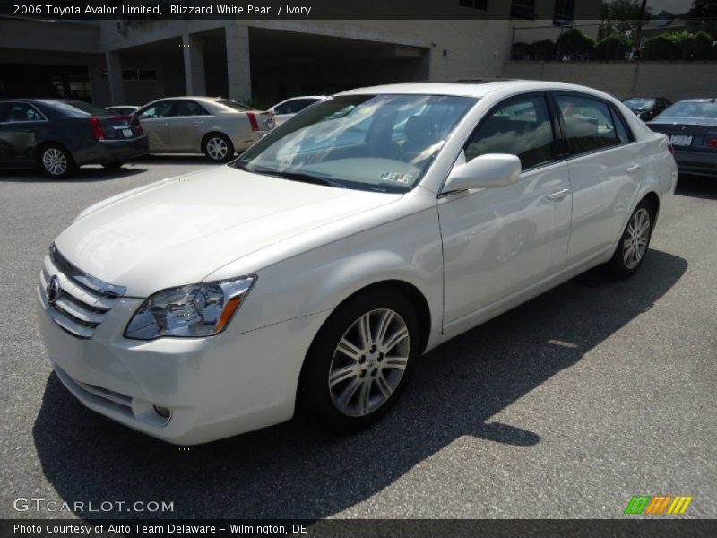 Blizzard White Pearl / Ivory 2006 Toyota Avalon Limited