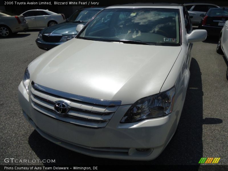 Blizzard White Pearl / Ivory 2006 Toyota Avalon Limited