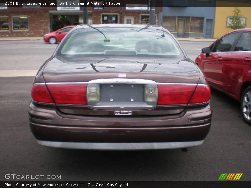 Dark Bronzemist Metallic / Taupe 2001 Buick LeSabre Limited