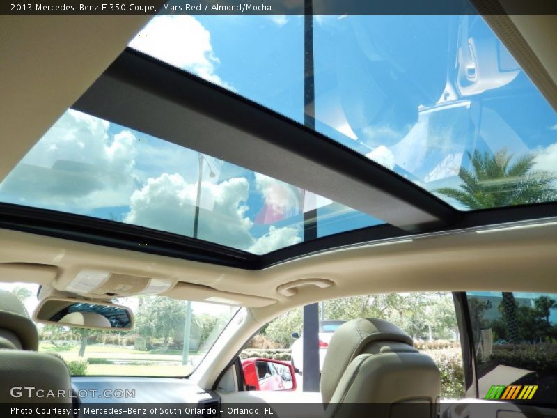 Sunroof of 2013 E 350 Coupe
