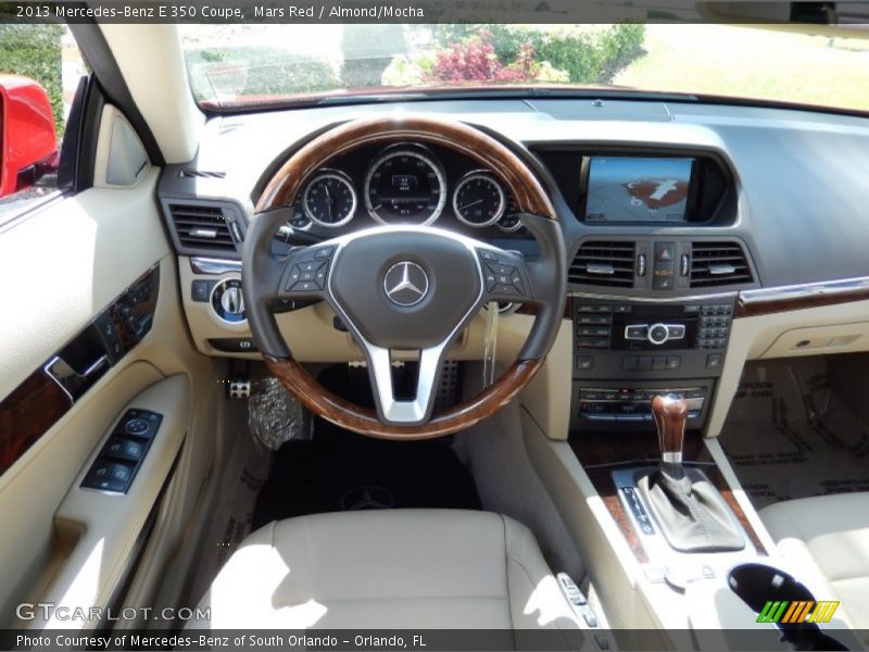 Mars Red / Almond/Mocha 2013 Mercedes-Benz E 350 Coupe