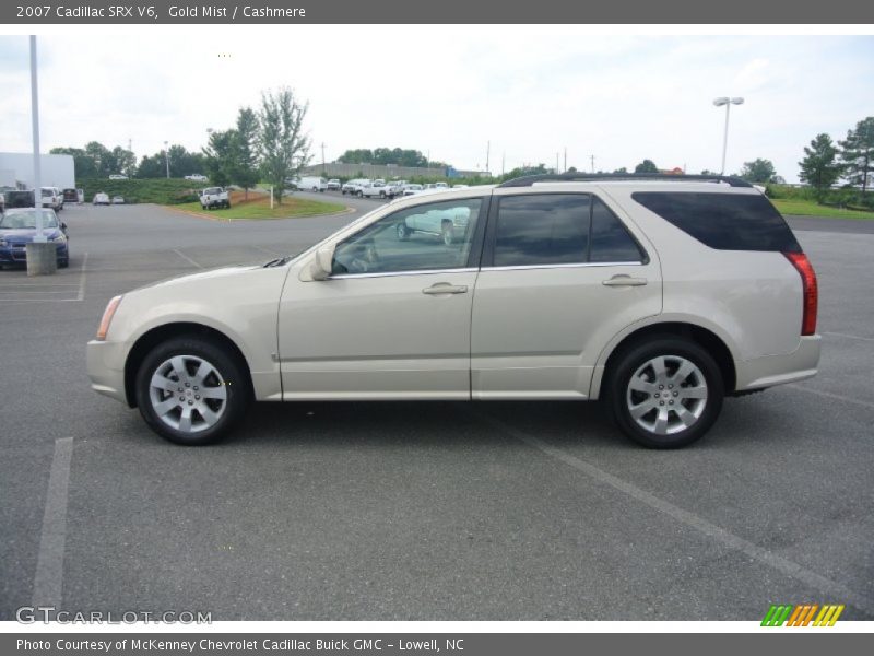 Gold Mist / Cashmere 2007 Cadillac SRX V6