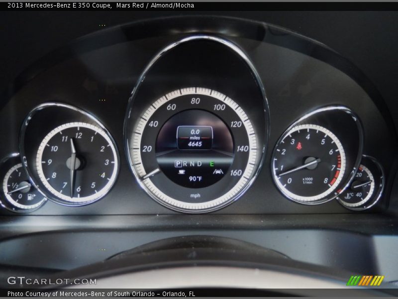  2013 E 350 Coupe 350 Coupe Gauges