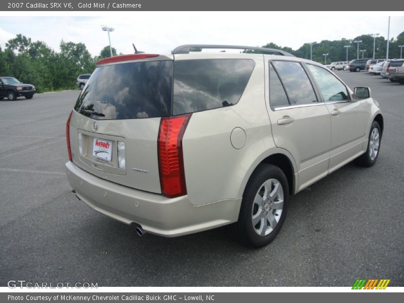 Gold Mist / Cashmere 2007 Cadillac SRX V6