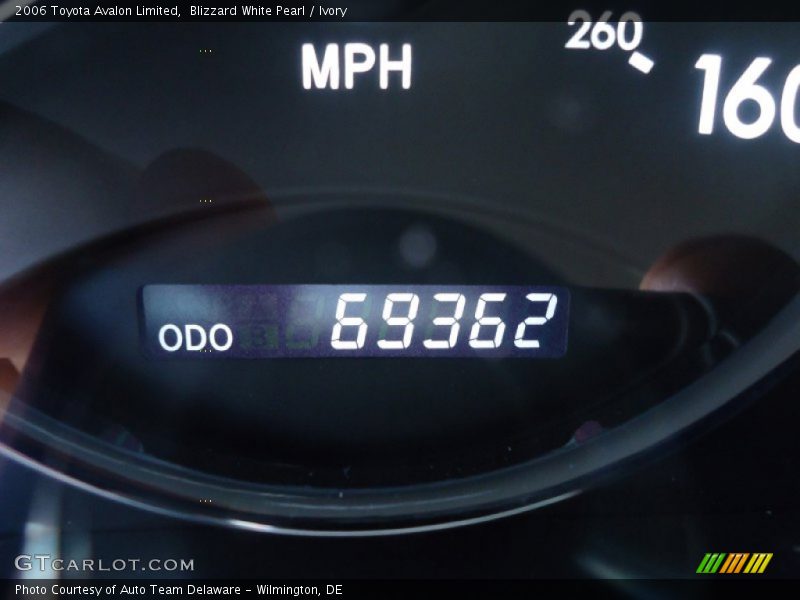 Blizzard White Pearl / Ivory 2006 Toyota Avalon Limited