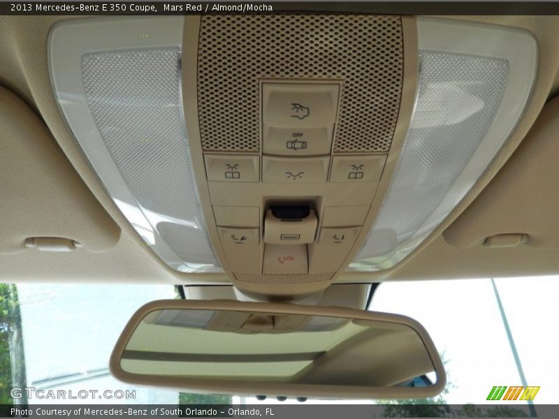 Mars Red / Almond/Mocha 2013 Mercedes-Benz E 350 Coupe