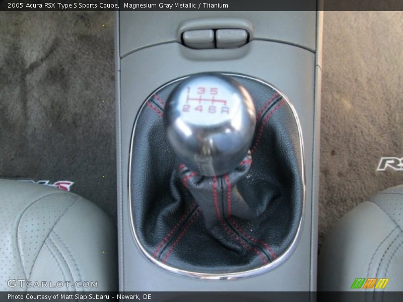 Magnesium Gray Metallic / Titanium 2005 Acura RSX Type S Sports Coupe