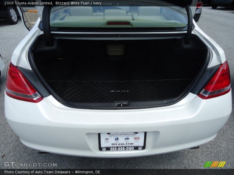 Blizzard White Pearl / Ivory 2006 Toyota Avalon Limited