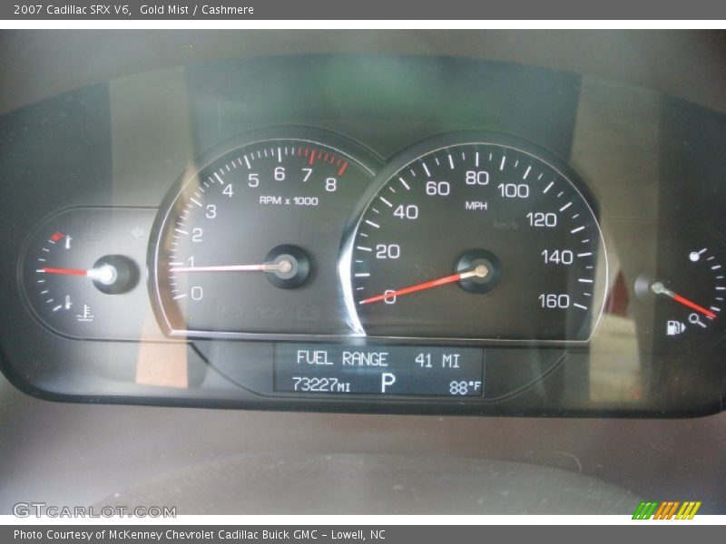 Gold Mist / Cashmere 2007 Cadillac SRX V6