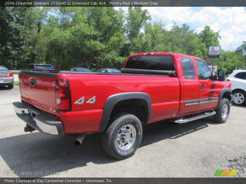 Victory Red / Medium Gray 2006 Chevrolet Silverado 2500HD LS Extended Cab 4x4