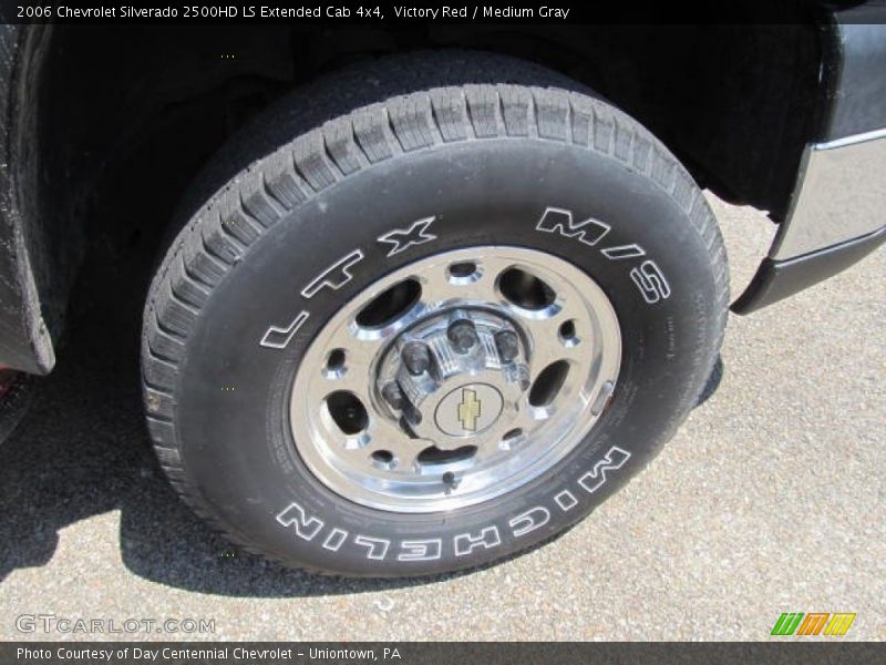 Victory Red / Medium Gray 2006 Chevrolet Silverado 2500HD LS Extended Cab 4x4