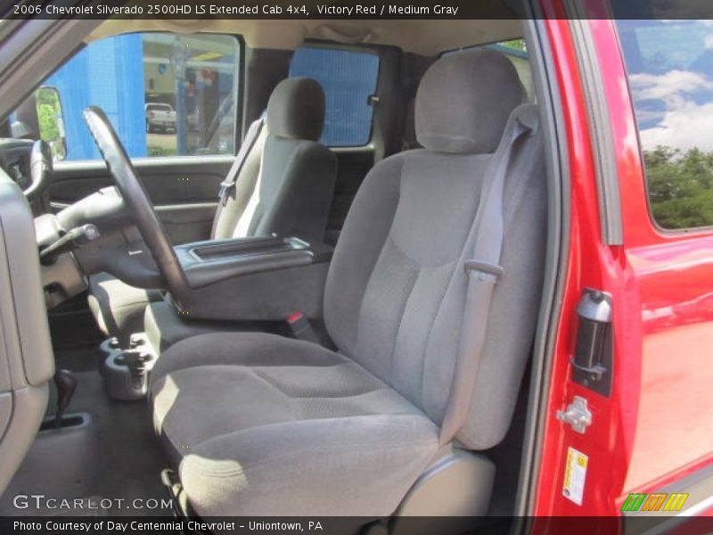 Victory Red / Medium Gray 2006 Chevrolet Silverado 2500HD LS Extended Cab 4x4