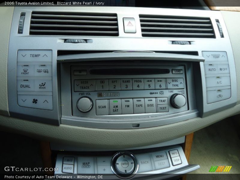 Blizzard White Pearl / Ivory 2006 Toyota Avalon Limited