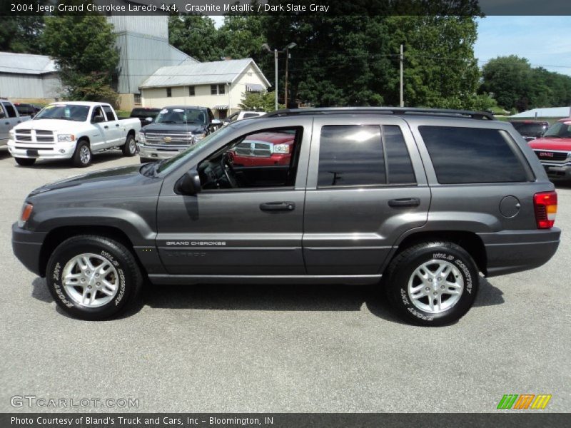 Graphite Metallic / Dark Slate Gray 2004 Jeep Grand Cherokee Laredo 4x4