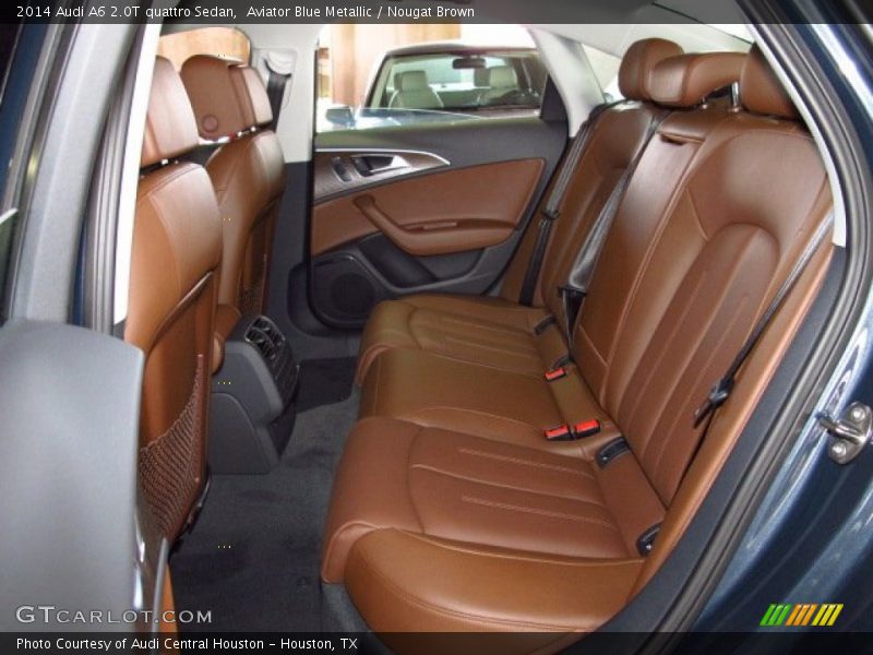 Rear Seat of 2014 A6 2.0T quattro Sedan