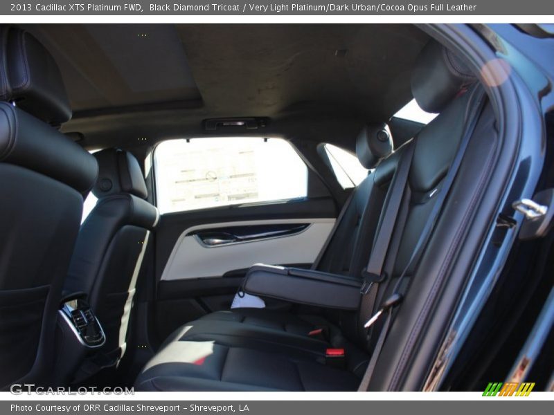 Black Diamond Tricoat / Very Light Platinum/Dark Urban/Cocoa Opus Full Leather 2013 Cadillac XTS Platinum FWD