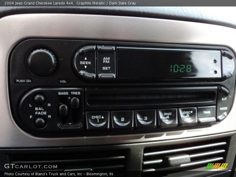 Graphite Metallic / Dark Slate Gray 2004 Jeep Grand Cherokee Laredo 4x4