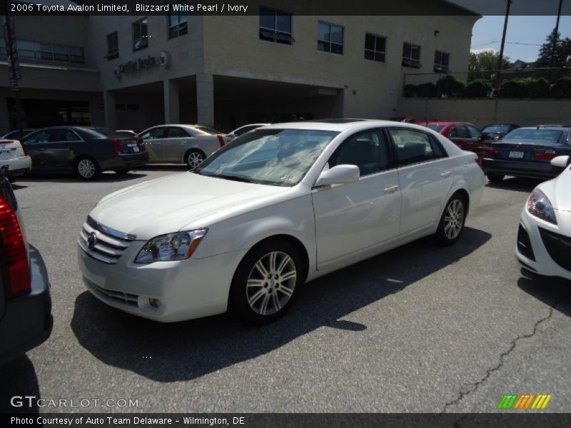 Blizzard White Pearl / Ivory 2006 Toyota Avalon Limited