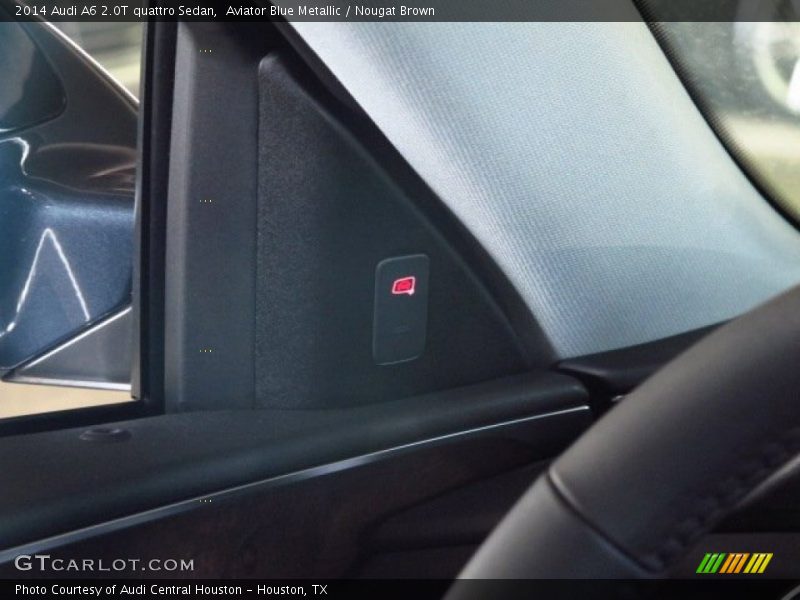 Aviator Blue Metallic / Nougat Brown 2014 Audi A6 2.0T quattro Sedan