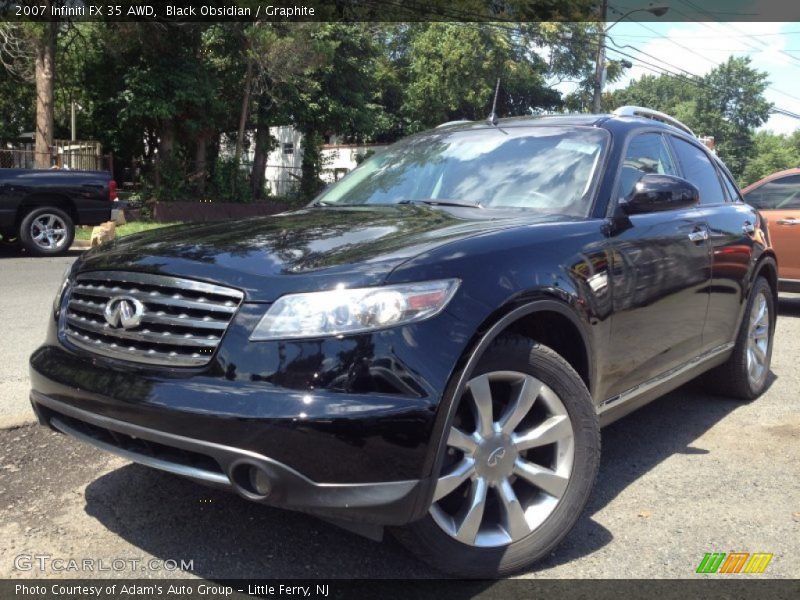 Black Obsidian / Graphite 2007 Infiniti FX 35 AWD