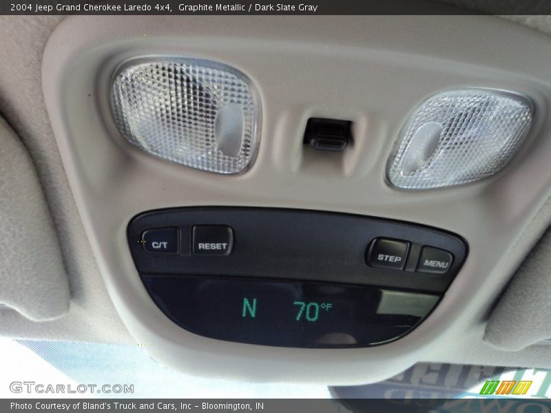Graphite Metallic / Dark Slate Gray 2004 Jeep Grand Cherokee Laredo 4x4