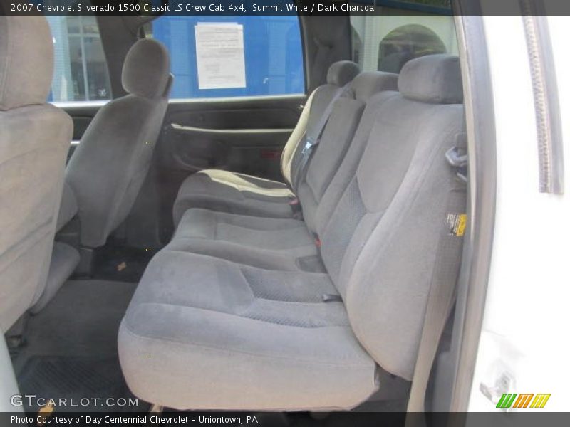 Summit White / Dark Charcoal 2007 Chevrolet Silverado 1500 Classic LS Crew Cab 4x4