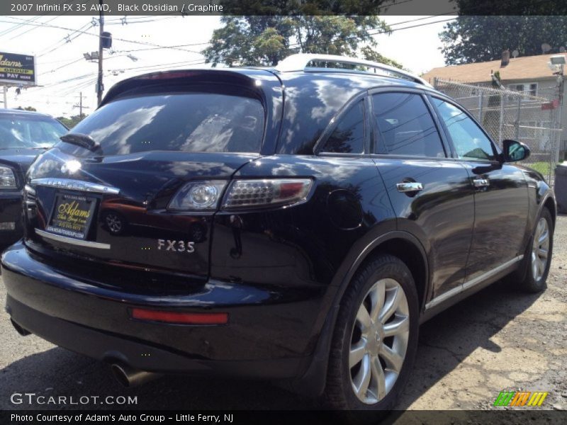 Black Obsidian / Graphite 2007 Infiniti FX 35 AWD