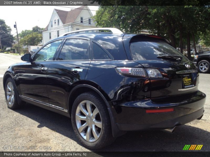 Black Obsidian / Graphite 2007 Infiniti FX 35 AWD