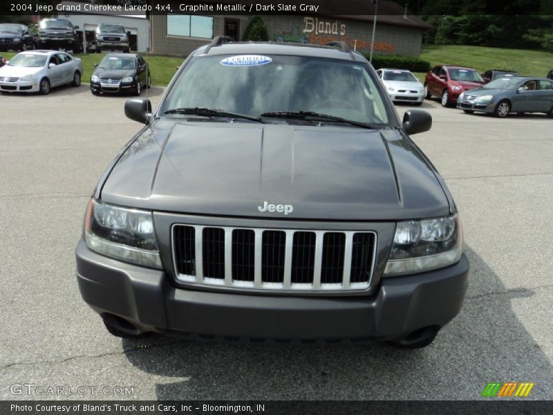 Graphite Metallic / Dark Slate Gray 2004 Jeep Grand Cherokee Laredo 4x4