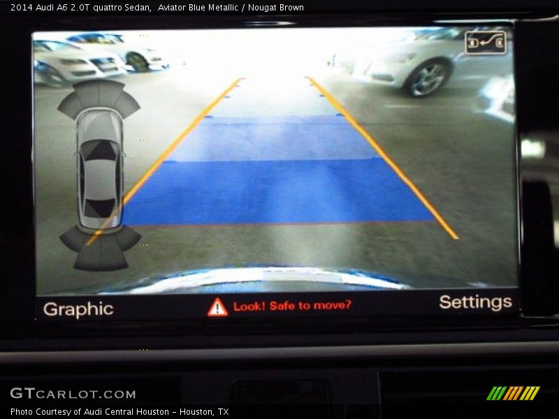 Aviator Blue Metallic / Nougat Brown 2014 Audi A6 2.0T quattro Sedan