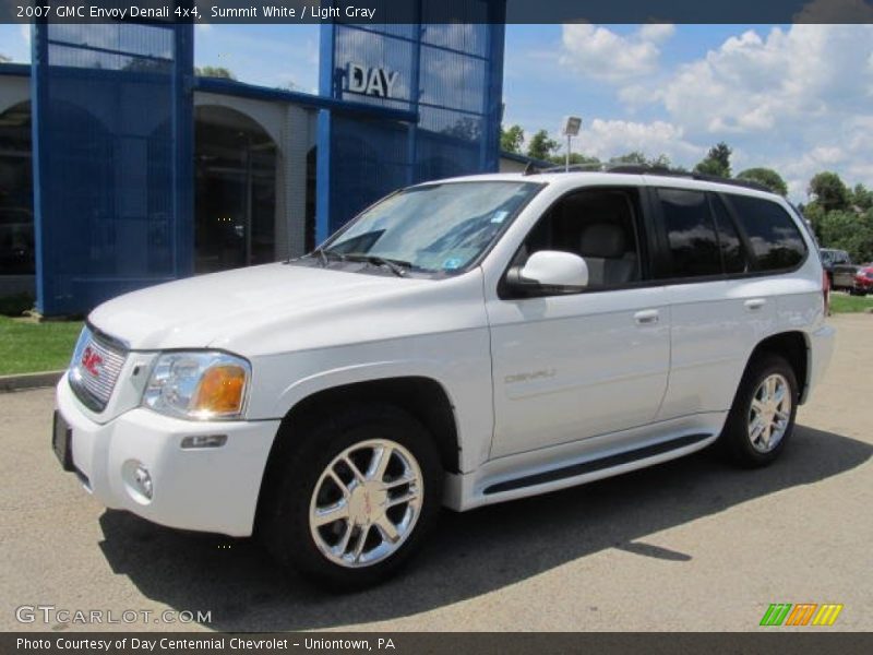 Summit White / Light Gray 2007 GMC Envoy Denali 4x4