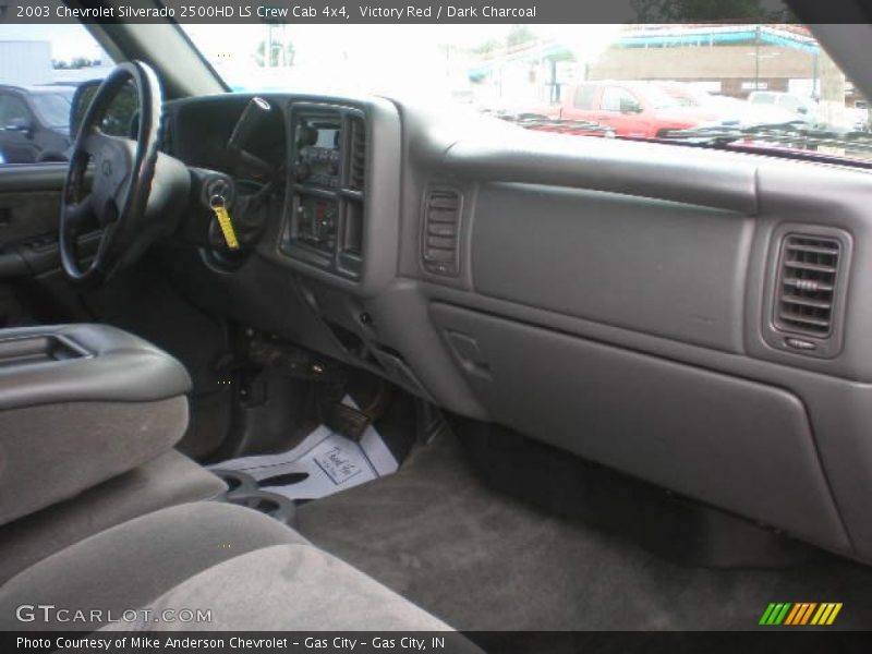 Victory Red / Dark Charcoal 2003 Chevrolet Silverado 2500HD LS Crew Cab 4x4