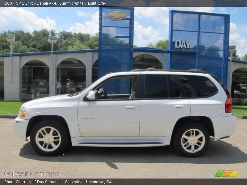 Summit White / Light Gray 2007 GMC Envoy Denali 4x4