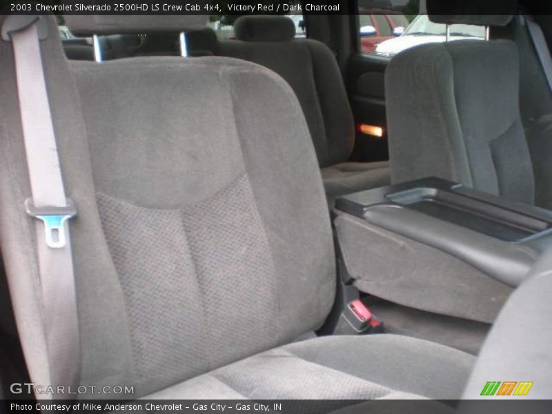 Victory Red / Dark Charcoal 2003 Chevrolet Silverado 2500HD LS Crew Cab 4x4