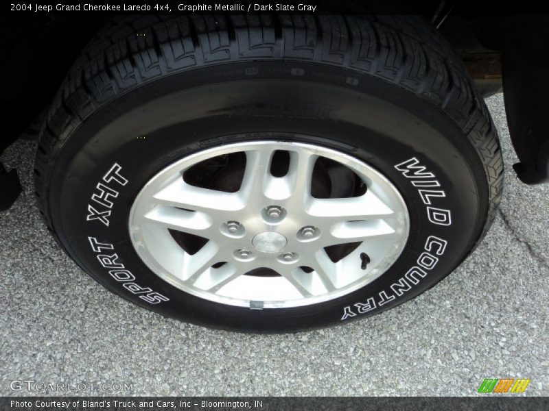 Graphite Metallic / Dark Slate Gray 2004 Jeep Grand Cherokee Laredo 4x4