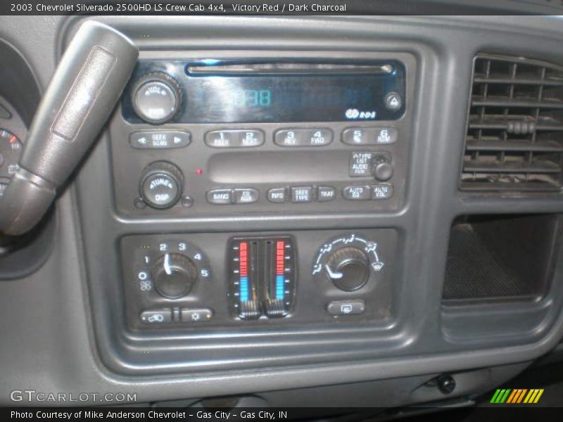 Victory Red / Dark Charcoal 2003 Chevrolet Silverado 2500HD LS Crew Cab 4x4