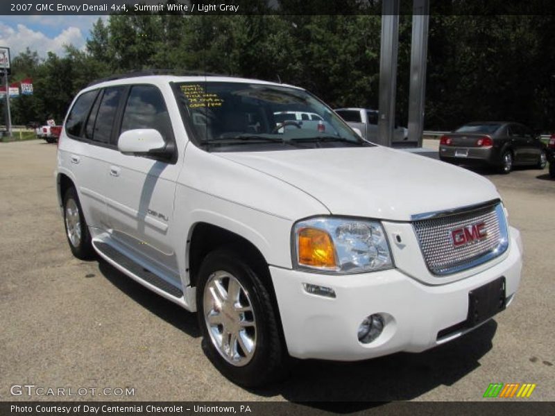 Summit White / Light Gray 2007 GMC Envoy Denali 4x4