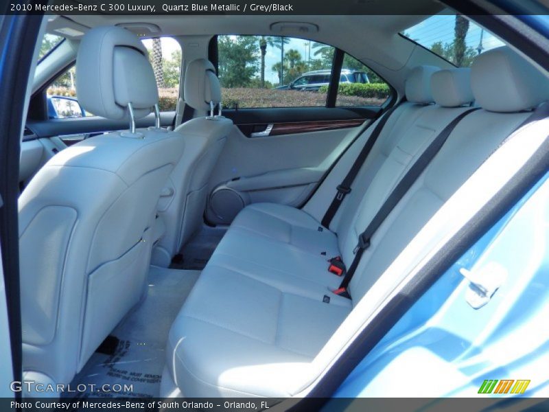 Rear Seat of 2010 C 300 Luxury