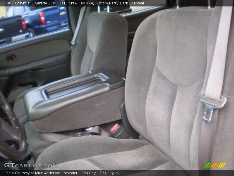 Victory Red / Dark Charcoal 2003 Chevrolet Silverado 2500HD LS Crew Cab 4x4