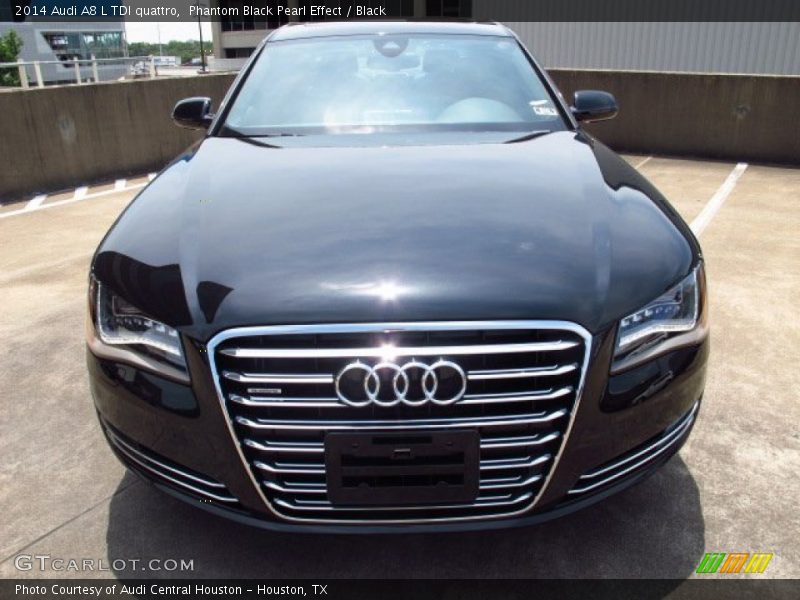 Phantom Black Pearl Effect / Black 2014 Audi A8 L TDI quattro