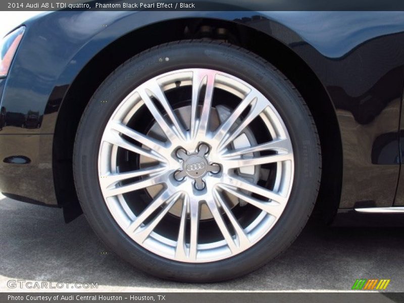 Phantom Black Pearl Effect / Black 2014 Audi A8 L TDI quattro