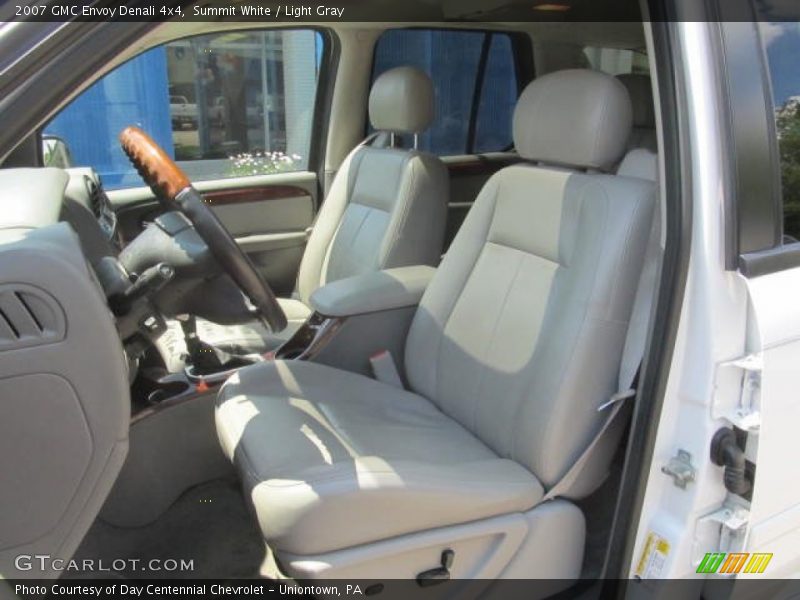 Summit White / Light Gray 2007 GMC Envoy Denali 4x4
