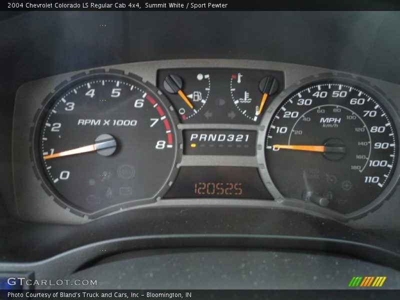  2004 Colorado LS Regular Cab 4x4 LS Regular Cab 4x4 Gauges