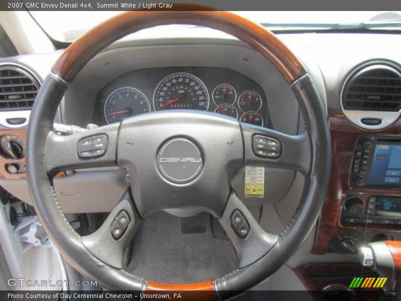 Summit White / Light Gray 2007 GMC Envoy Denali 4x4