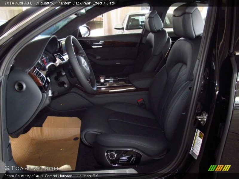 Phantom Black Pearl Effect / Black 2014 Audi A8 L TDI quattro