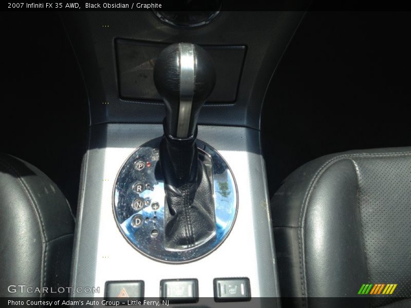 Black Obsidian / Graphite 2007 Infiniti FX 35 AWD