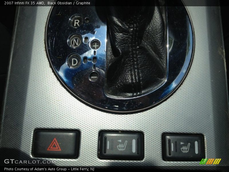 Black Obsidian / Graphite 2007 Infiniti FX 35 AWD
