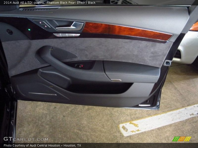Phantom Black Pearl Effect / Black 2014 Audi A8 L TDI quattro
