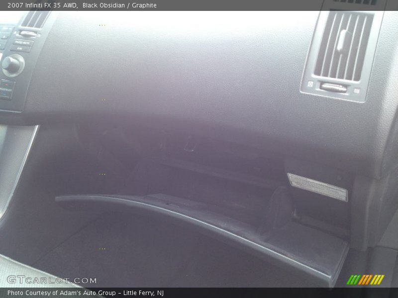 Black Obsidian / Graphite 2007 Infiniti FX 35 AWD