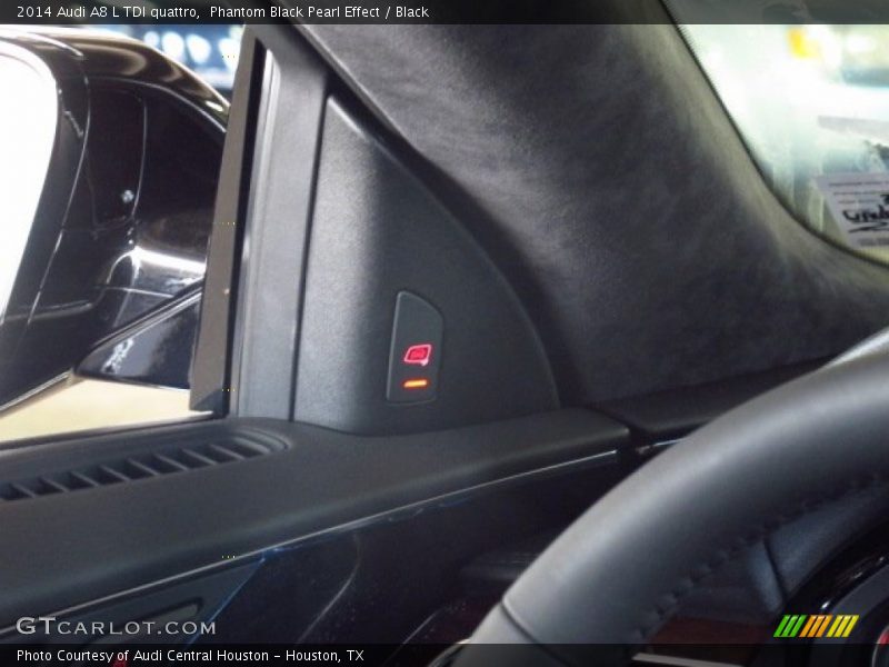 Phantom Black Pearl Effect / Black 2014 Audi A8 L TDI quattro